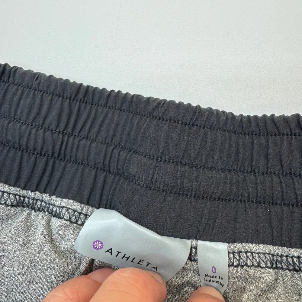 Athleta Pants Womens 0 Black Track Lined Gorpcore Y2K Utility Cargo